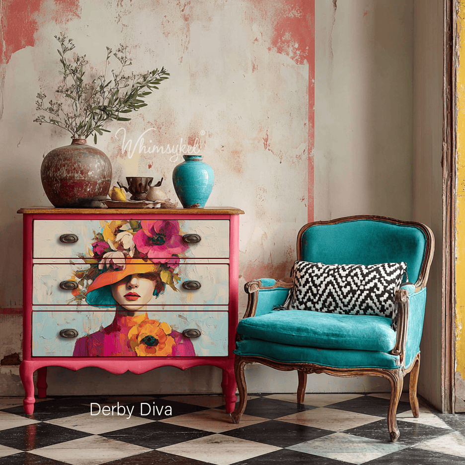 Derby Diva | 18 lb Decoupage Tissue Paper | 21x29