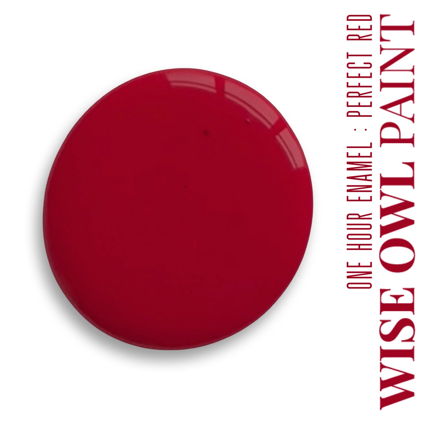 Wise Owl One Hour Enamel – Perfect Red | Cabinet & Furniture Paint