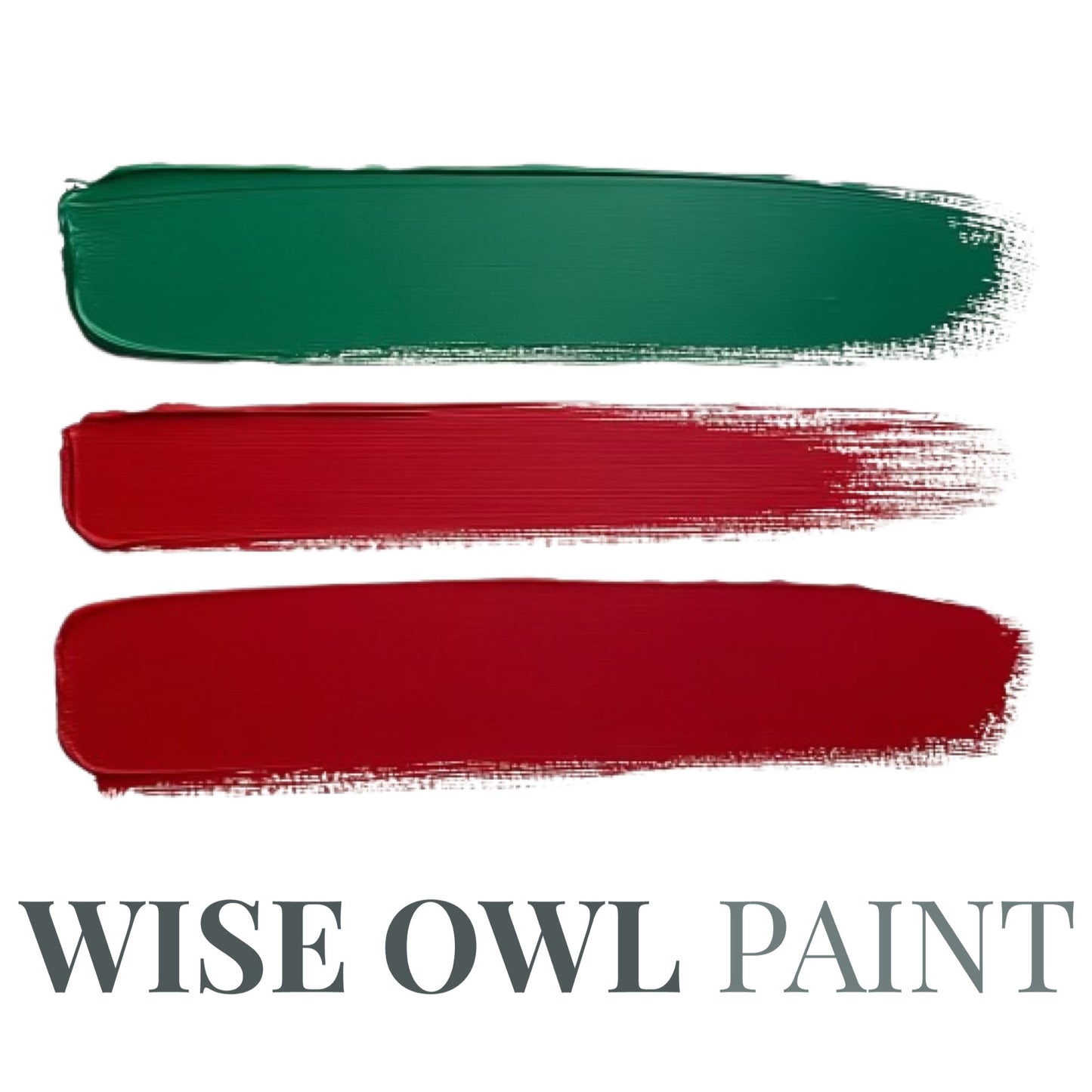 Wise Owl Chalk Synthesis Paint - Perfect Red | Eco-Friendly, Matte Finish, Furniture & DIY Paint