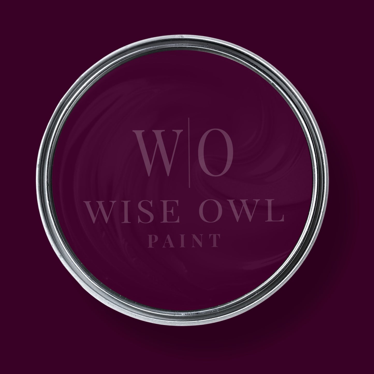 Wise Owl Chalk Synthesis Paint - Plum Velvet | Eco-Friendly, Matte Finish, Furniture & DIY Paint
