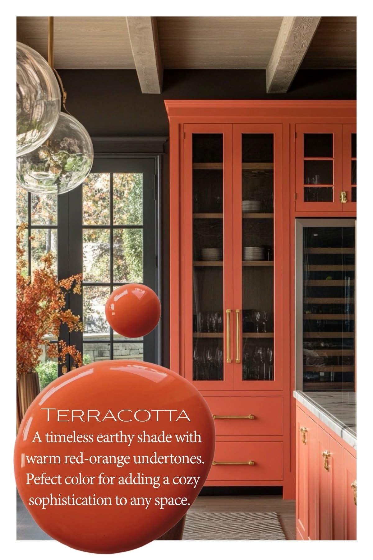 Wise Owl Chalk Synthesis Paint - Terracotta | Eco-Friendly, Matte Finish, Furniture & DIY Paint
