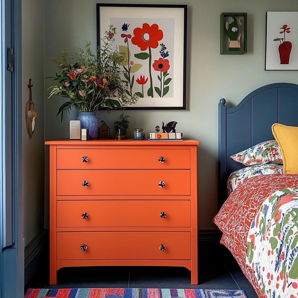 Wise Owl Chalk Synthesis Paint - Terracotta | Eco-Friendly, Matte Finish, Furniture & DIY Paint