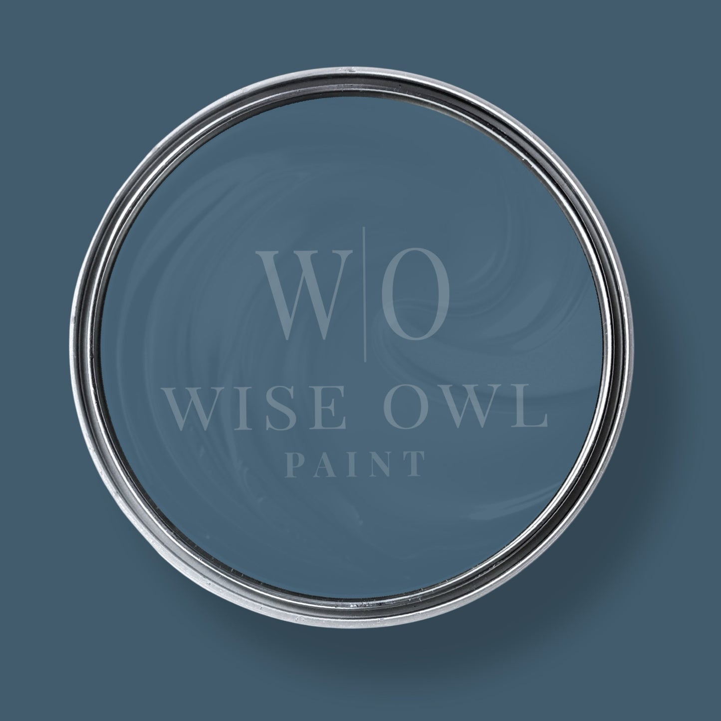 Wise Owl Chalk Synthesis Paint - Vintage Denim | Eco-Friendly, Matte Finish, Furniture & DIY Paint