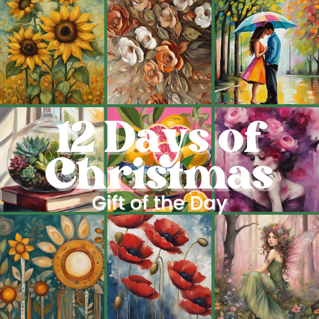 Exclusive Green Velvet Creative Box Decoupage Paper