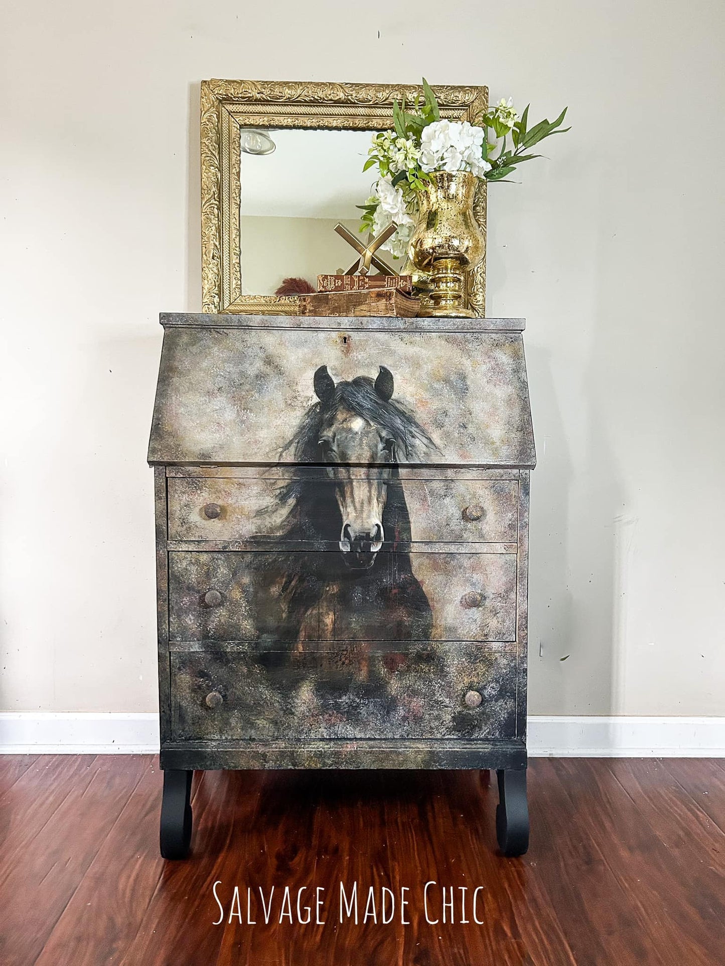 Heart Horse | 18 lb Decoupage Tissue Paper | 21x29