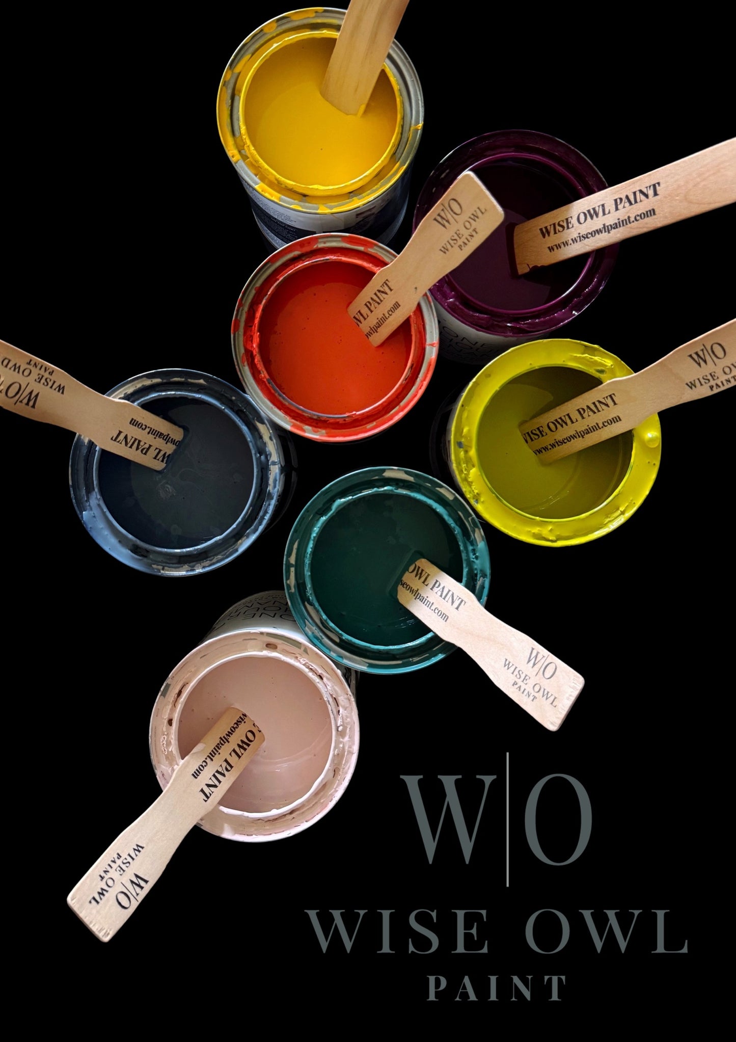 Wise Owl Chalk Synthesis Paint - Daydream | Eco-Friendly, Matte Finish, Furniture & DIY Paint