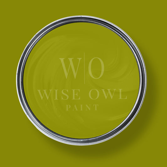 Wise Owl One Hour Enamel – Chartreuse | Cabinet & Furniture Paint