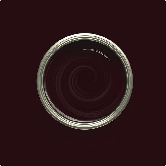 Wise Owl Chalk Synthesis Paint - Dark Mahogany | Eco-Friendly, Matte Finish, Furniture & DIY Paint