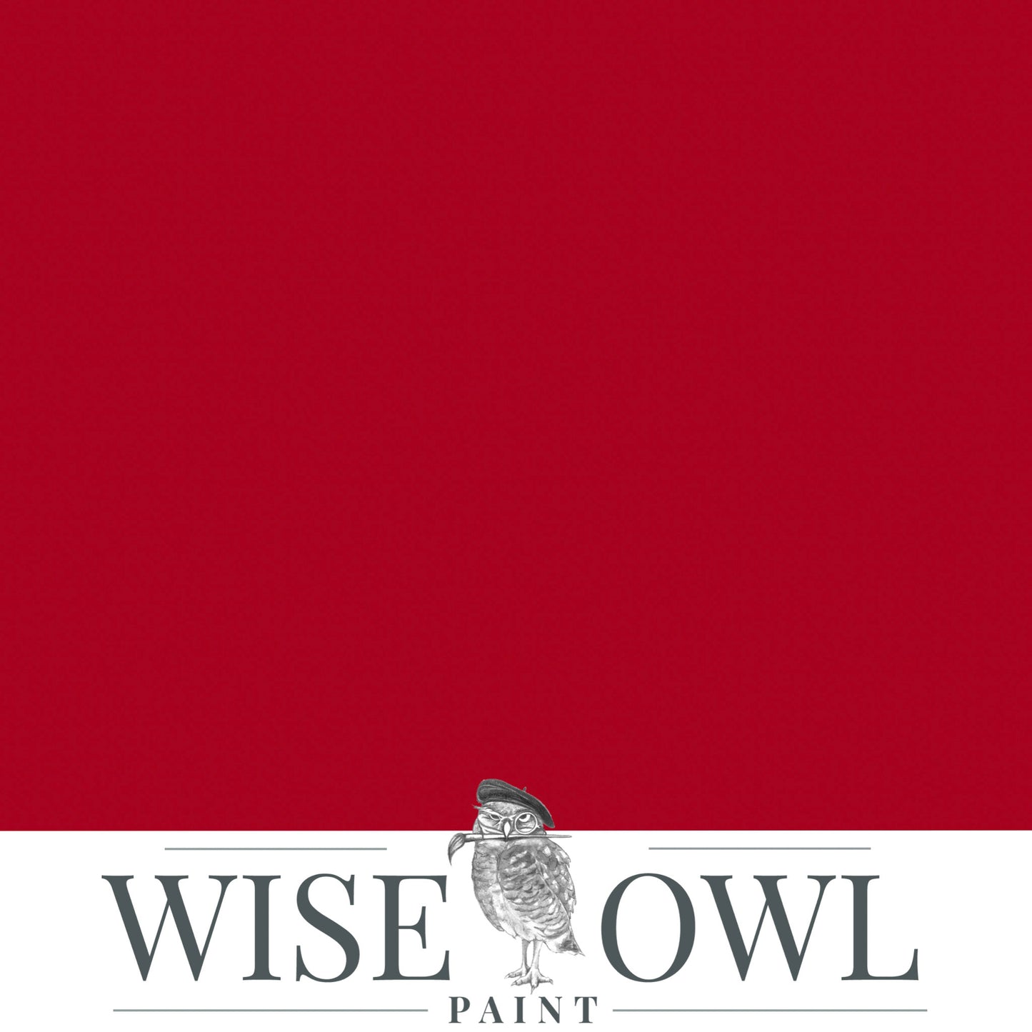 Wise Owl Chalk Synthesis Paint - Perfect Red