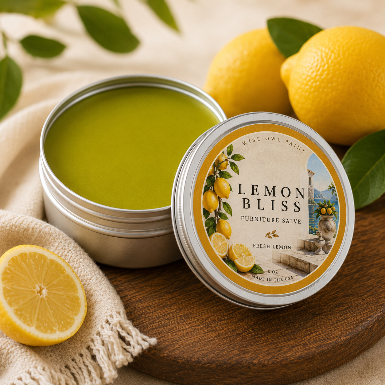 Wise Owl Furniture Salve - Lemon Bliss