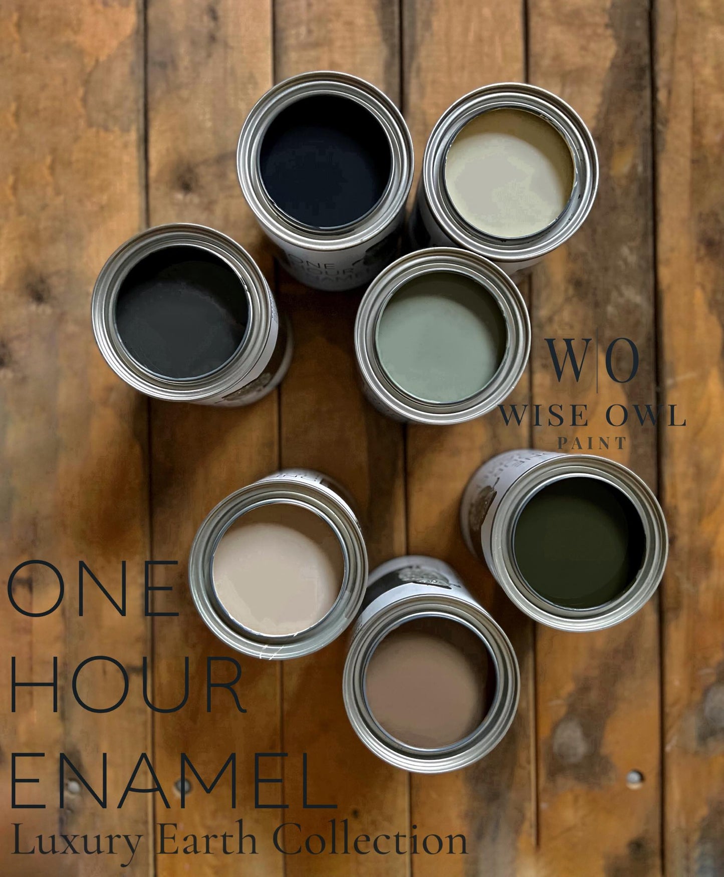 Wise Owl Chalk Synthesis Paint - Leatherwood| Eco-Friendly, Matte Finish, Furniture & DIY Paint