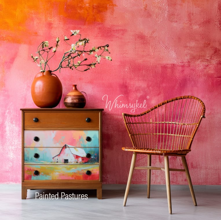 Painted Pasture | 18 lb Decoupage Tissue Paper | 29x21 in