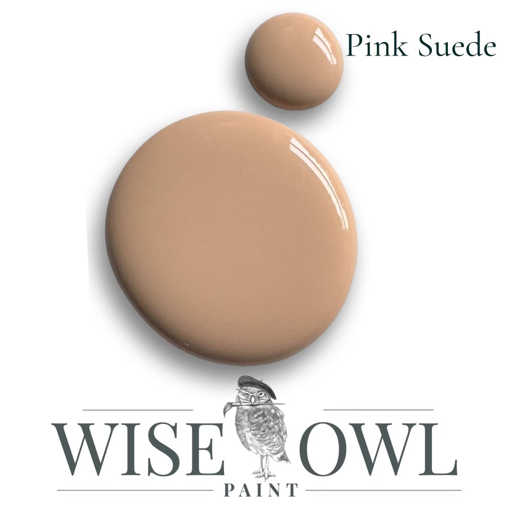 Wise Owl Chalk Synthesis Paint - Pink Suede