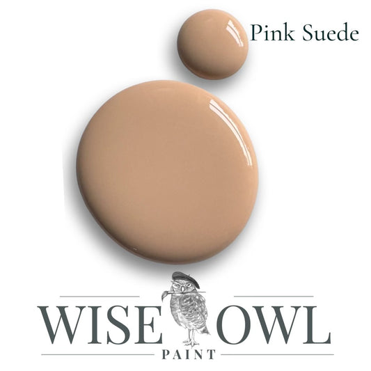 Wise Owl Chalk Synthesis Paint - Pink Suede