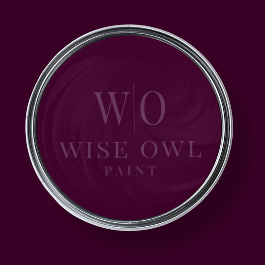 Wise Owl One Hour Enamel – Plum Velvet | Cabinet & Furniture Paint