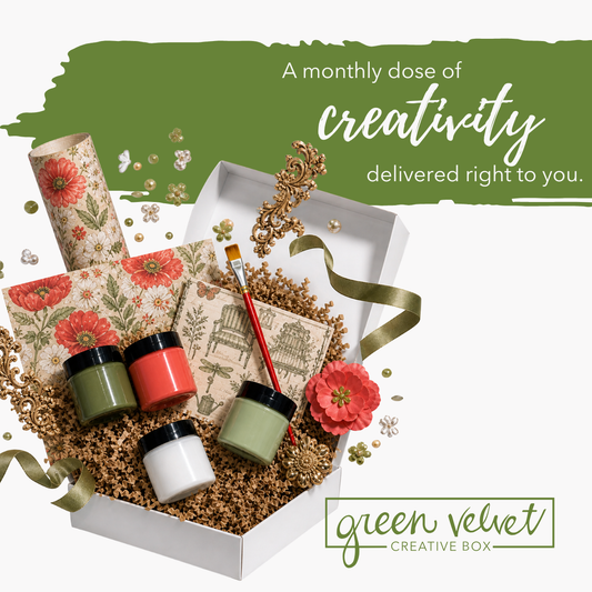 Green Velvet Creative Box