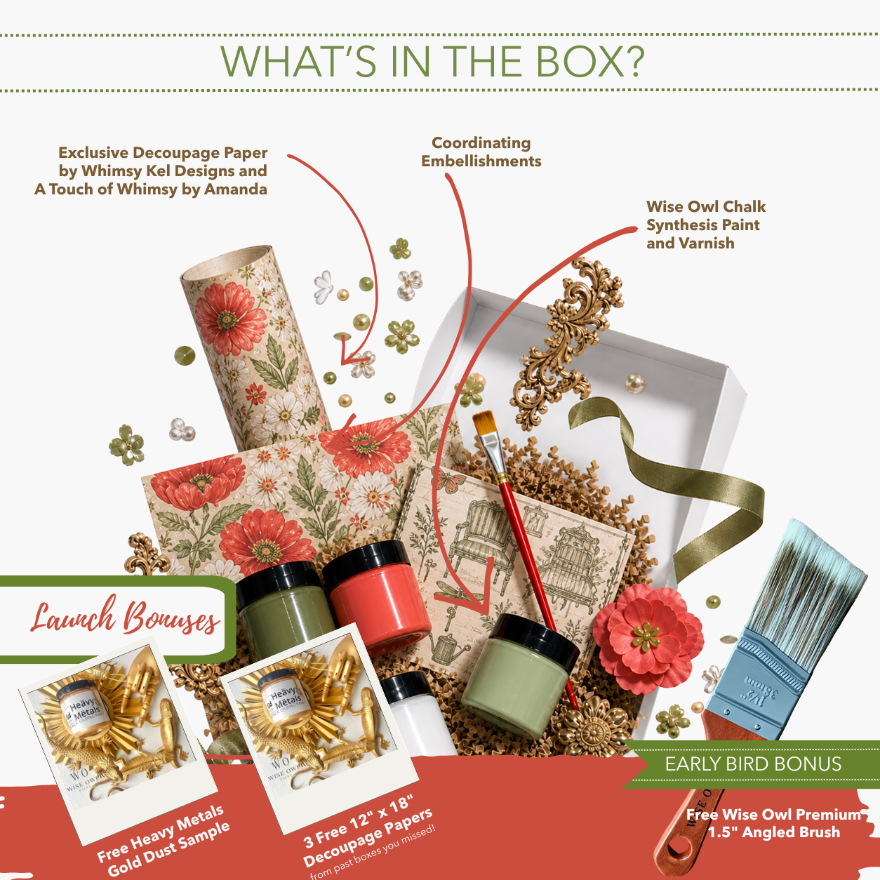 Green Velvet Creative Box