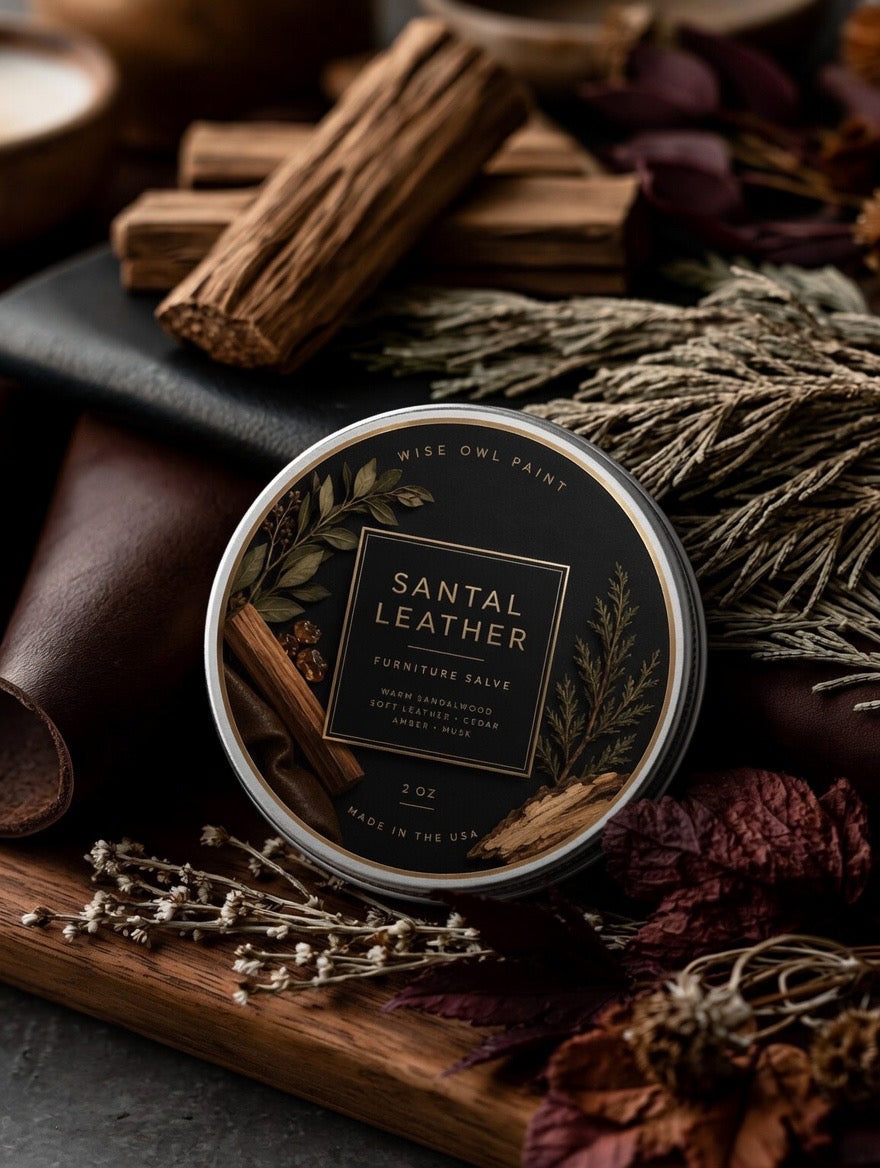 Wise Owl Furniture Salve -Santal Leather