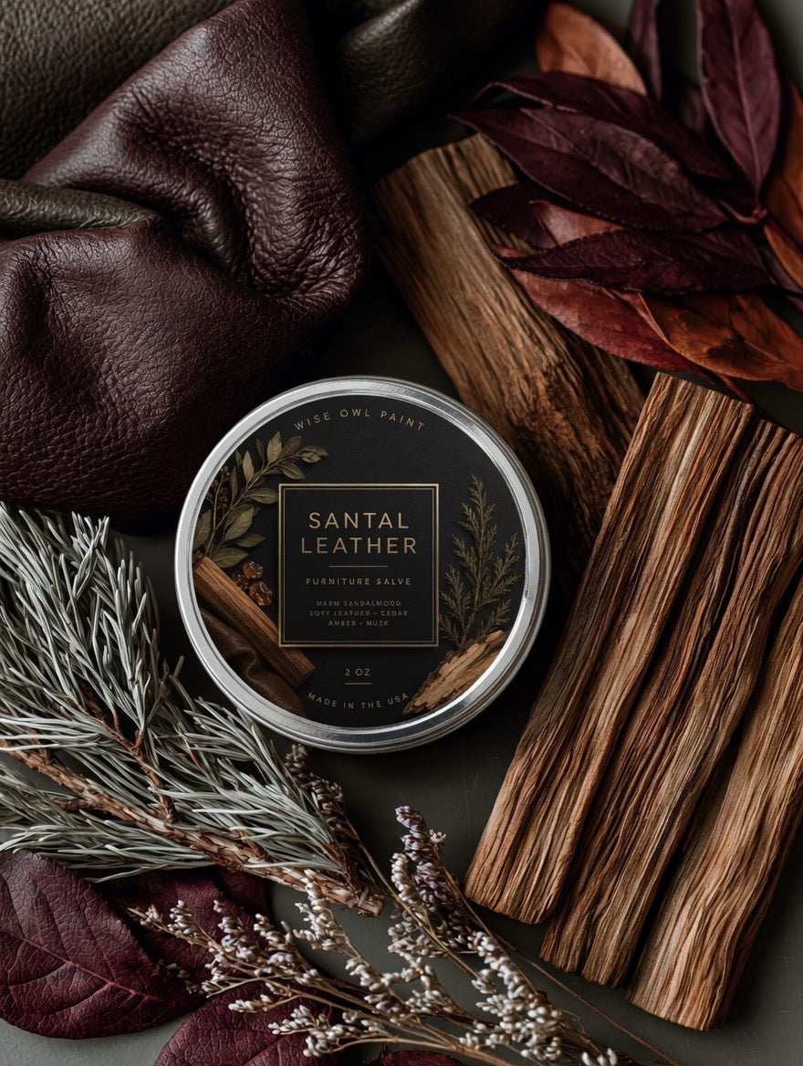 Wise Owl Furniture Salve -Santal Leather