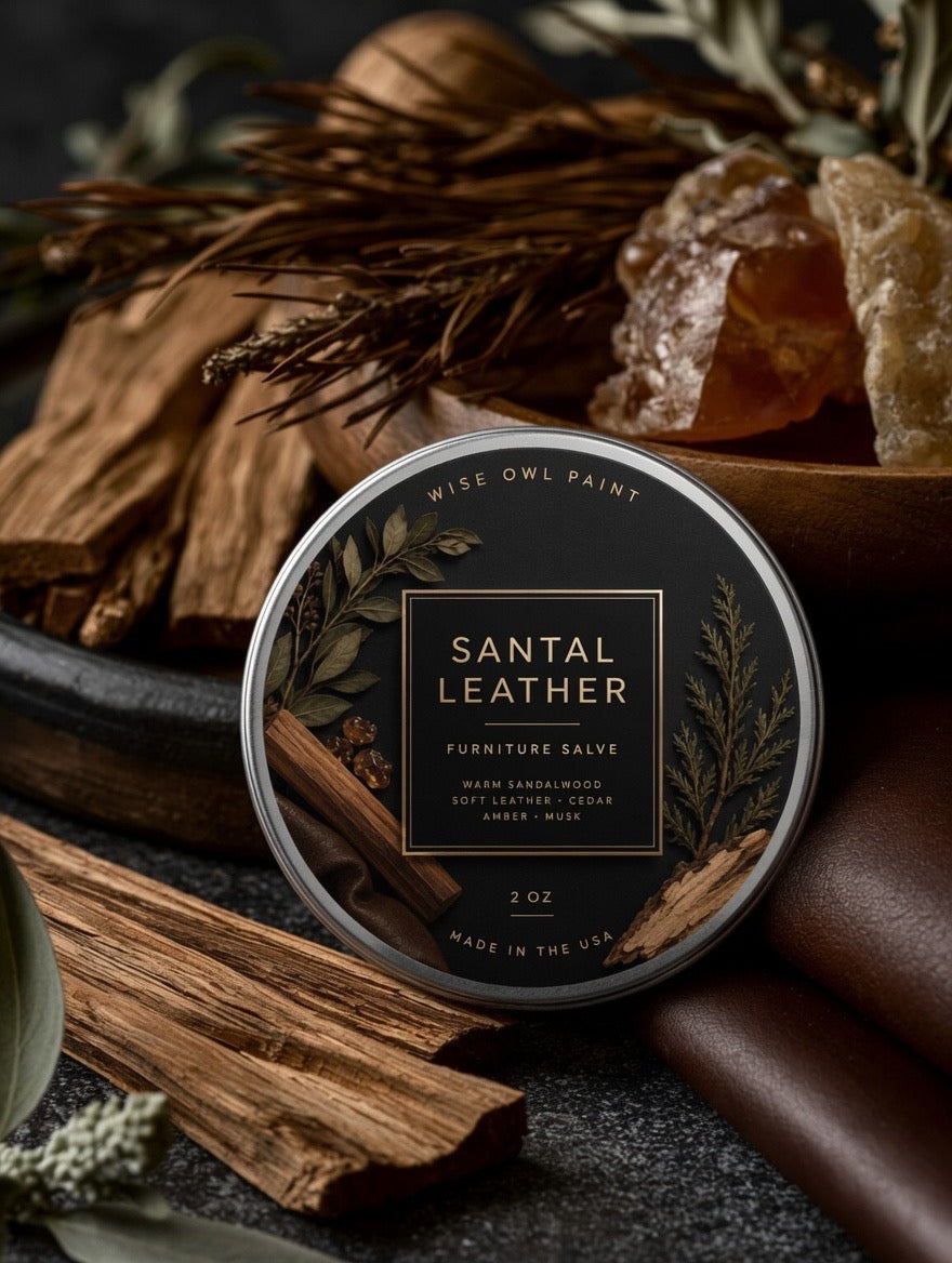 Wise Owl Furniture Salve -Santal Leather