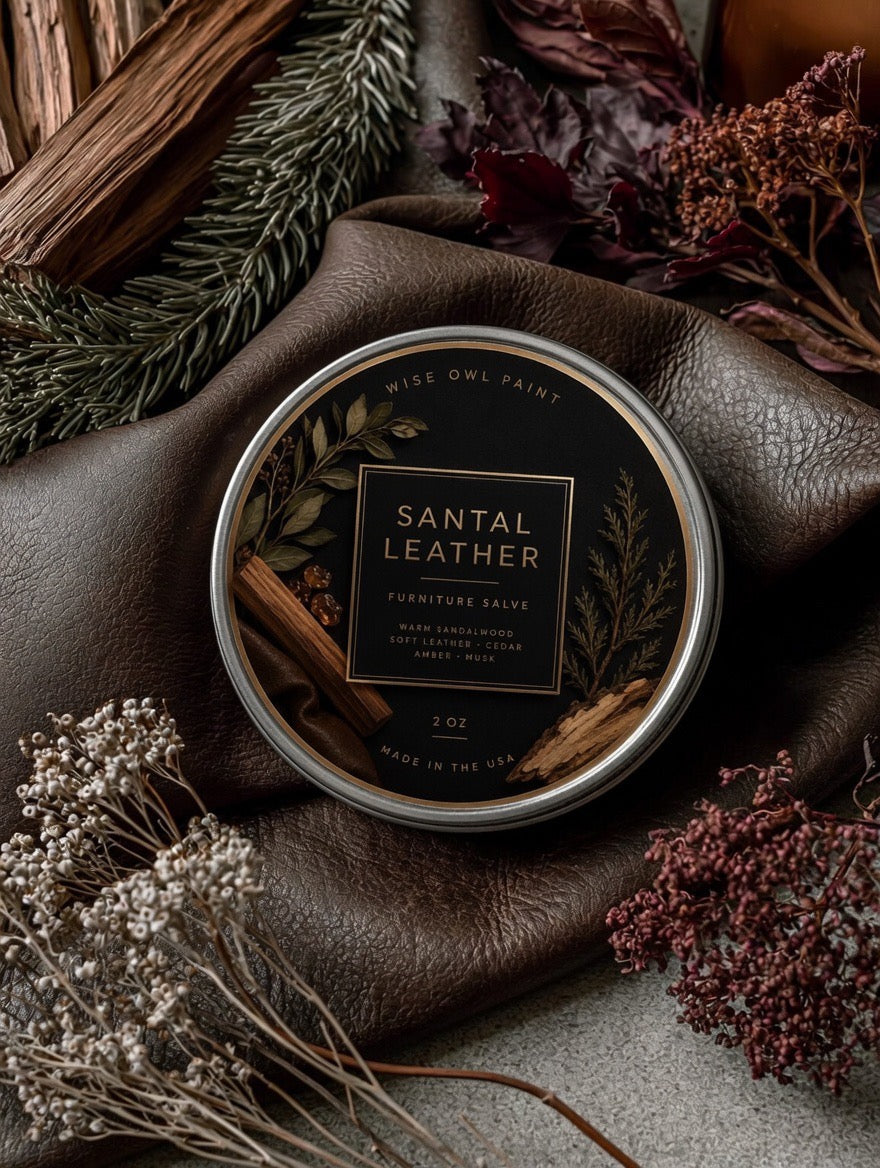 Wise Owl Furniture Salve -Santal Leather