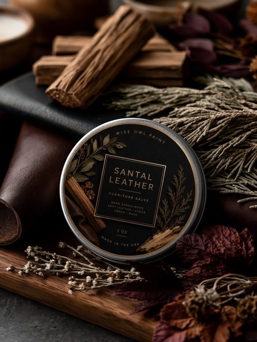 Wise Owl Furniture Salve -Santal Leather