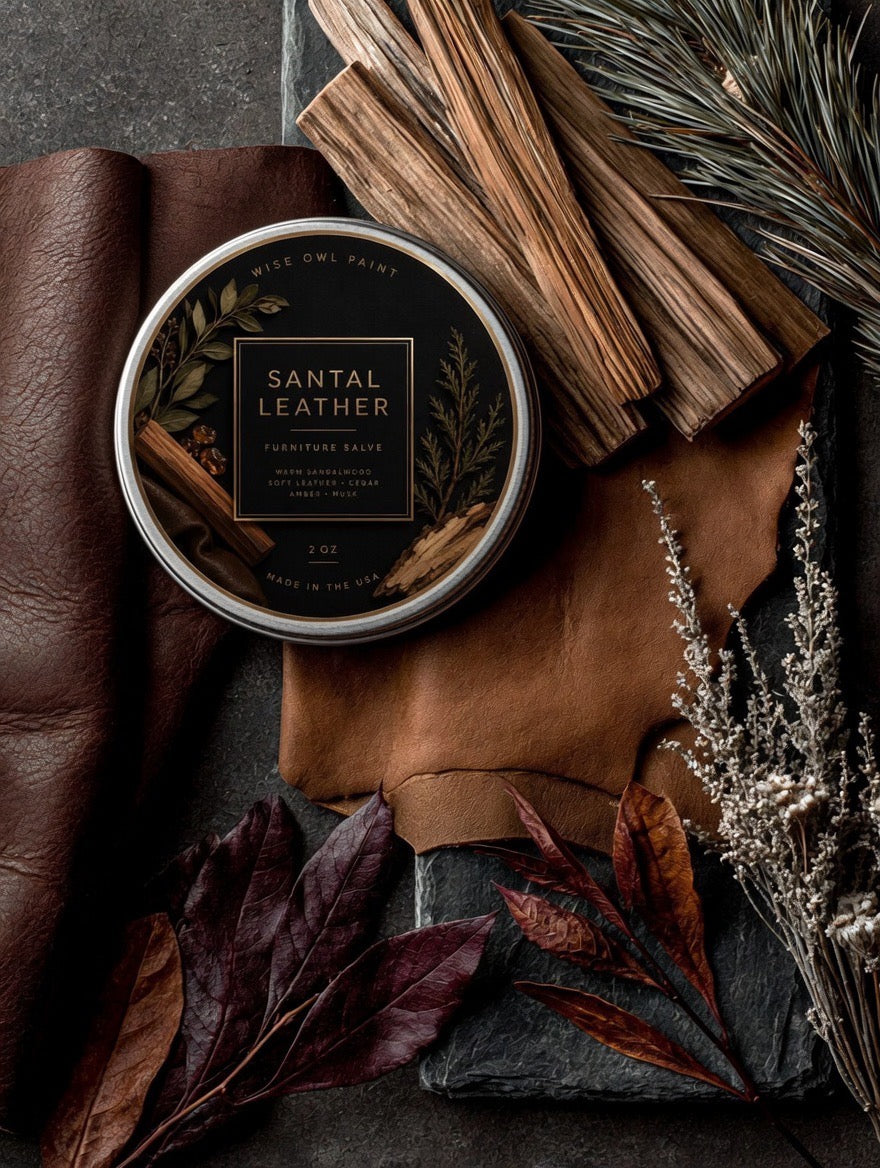Wise Owl Furniture Salve -Santal Leather