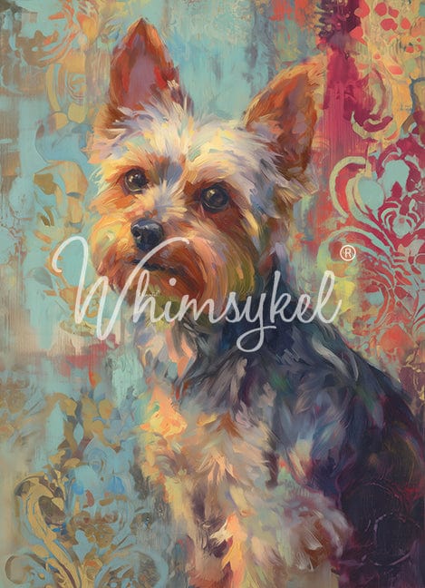 Yorkie | 18 lb Decoupage Tissue Paper | 21x29